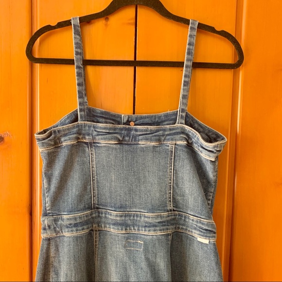 SOLD: Mother To The Point Denim Dress - Blue, L - Picture 7 of 9